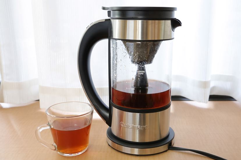 クイジナートの「ファウンテン コーヒーメーカー」はお茶がうまい