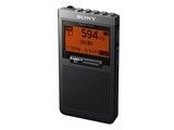 ソニー、FM/AMの2バンド対応でコンパクトな名刺サイズラジオ「SRF-T355