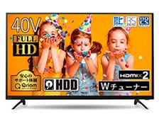 YAMAZEN キュリオム QRC-40W2KHDD [40インチ] 価格比較 - 価格.com