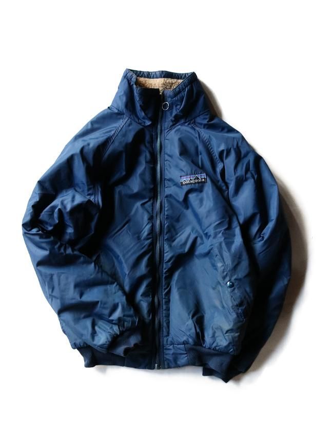 80s PATAGONIA NYLON×DEEP PILE JACKET SIZE L - MATIN, VINTAGE