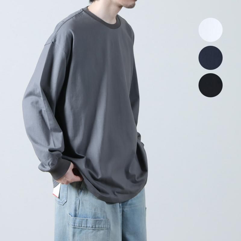 Graphpaper (グラフペーパー) L/S Oversized Tee / ロングスリーブ