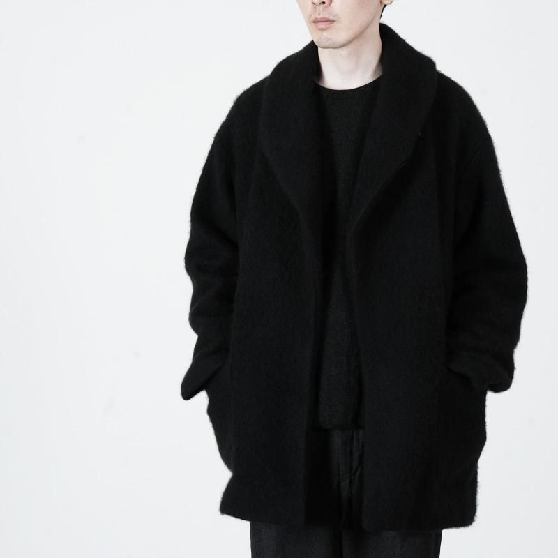 COMOLI (コモリ) カシミヤ ショールカラーコート