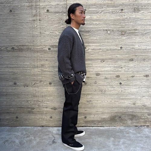 HTC】HTC DICKIES PANTS #BALL CHAIN BLACK スタッズワークパンツ