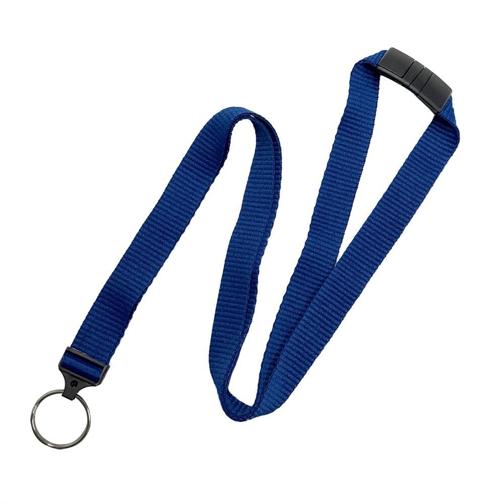 幅広タイプ16mm幅ネックストラップ(安全装置付き) 先端 リング