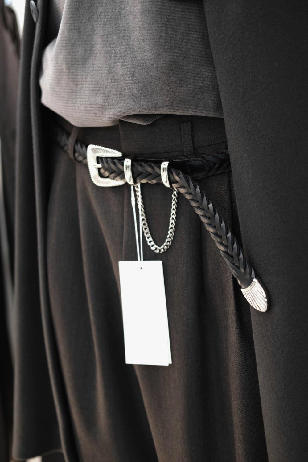 JieDa [ジエダ] LEATHER WESTERN BELT＜レザーウェスタンベルト＞ Jie