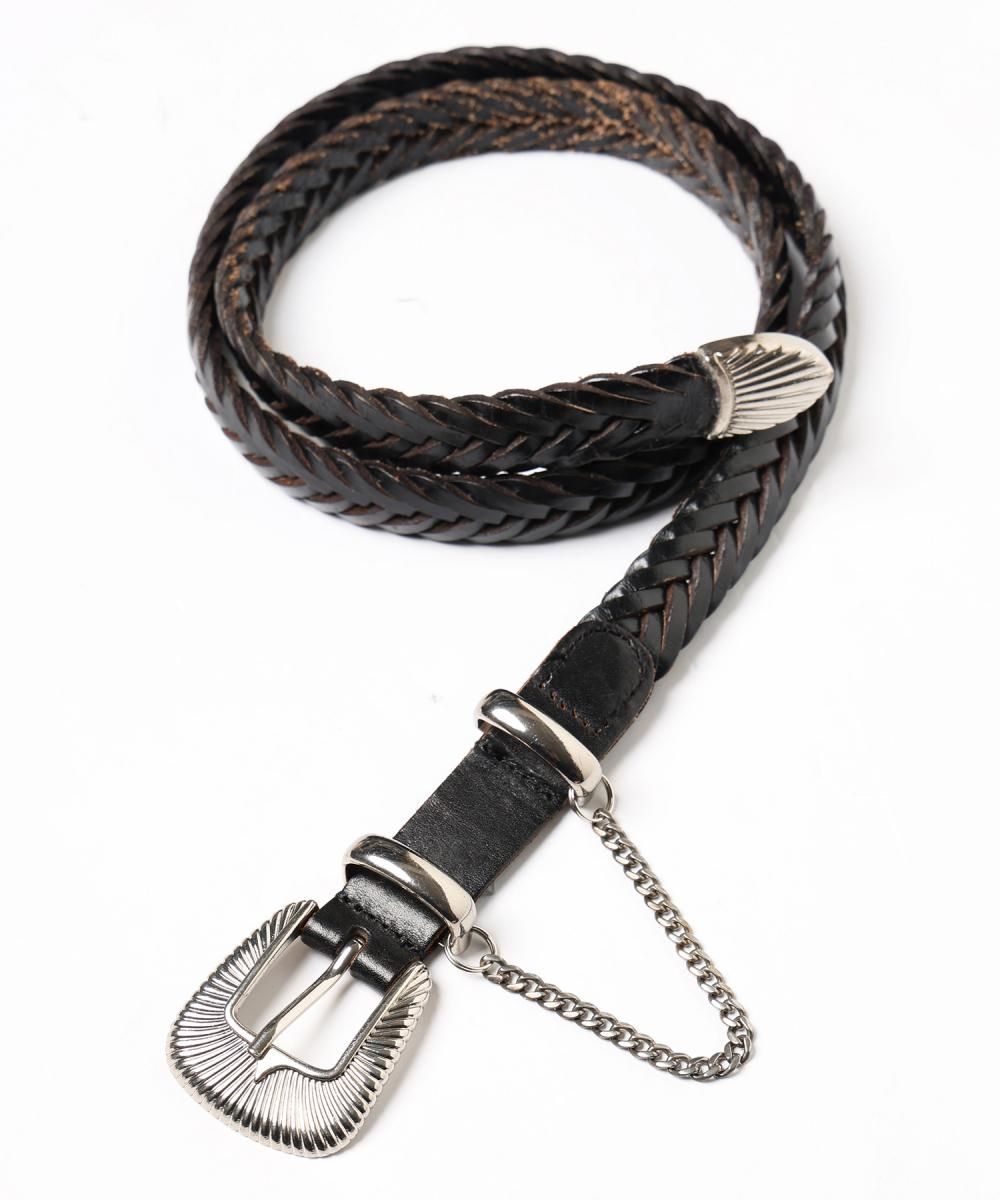 JieDa [ジエダ] LEATHER WESTERN BELT＜レザーウェスタンベルト＞ Jie