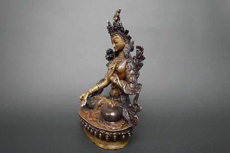 白多羅菩薩（銅製）22cm｜大阪の仏像通販・販売なら仏像専門店 多羅堂