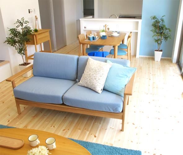 アウトレット展示品処分 SIEVE シーヴ 2人掛けソファ ソファ お掃除