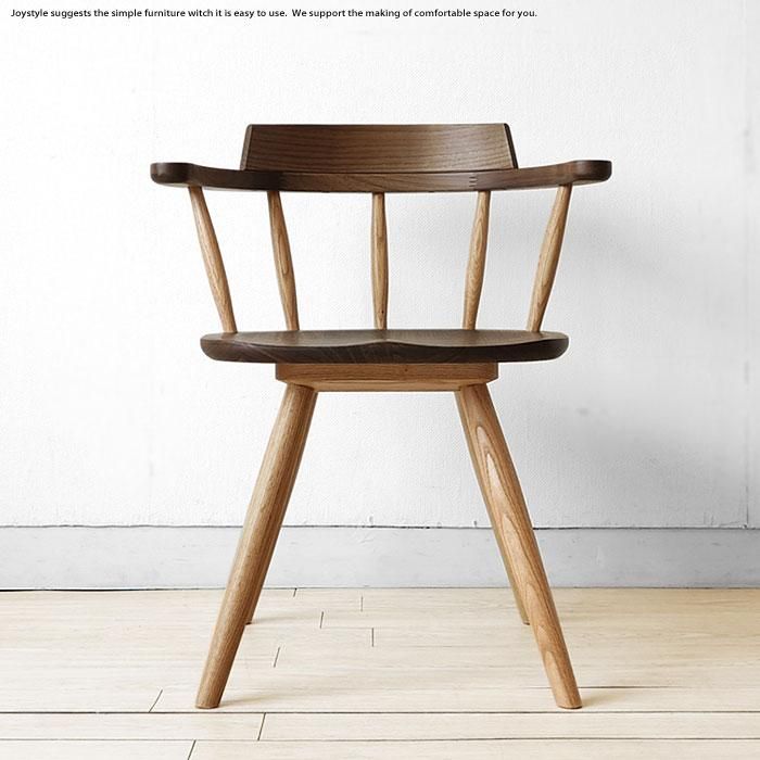 アンティークチェア無垢椅子stick back chair-oak