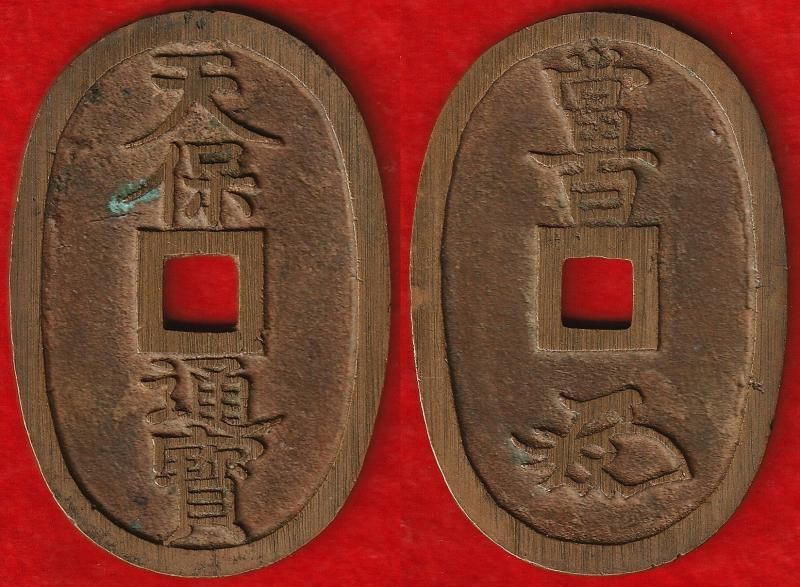 天保通宝 水戸 濶字退宝 組合鑑定書付 【公式通販】