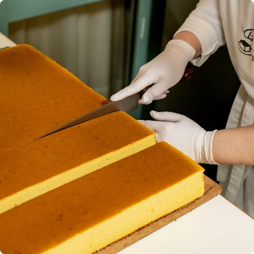 ギフトセット1(プレーンカステラ・抹茶カステラ 2本) /(1/8~のお届け