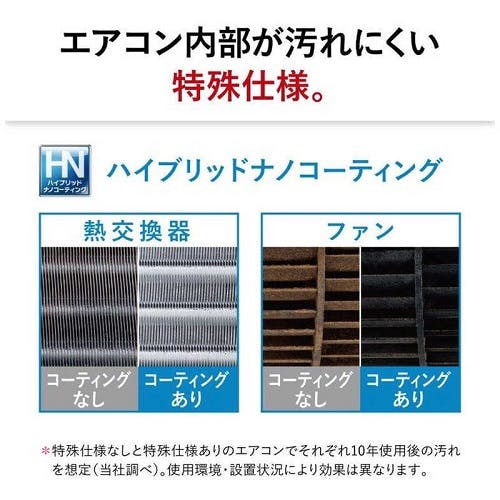 エアコン 本体のみ (霧ヶ峰) おもに6畳用 (冷房：6～9畳/暖房：5～6畳