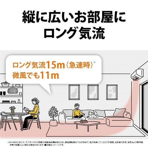 エアコン 本体のみ Vシリーズ [主に8畳] 100V （ホワイト系） シャープ
