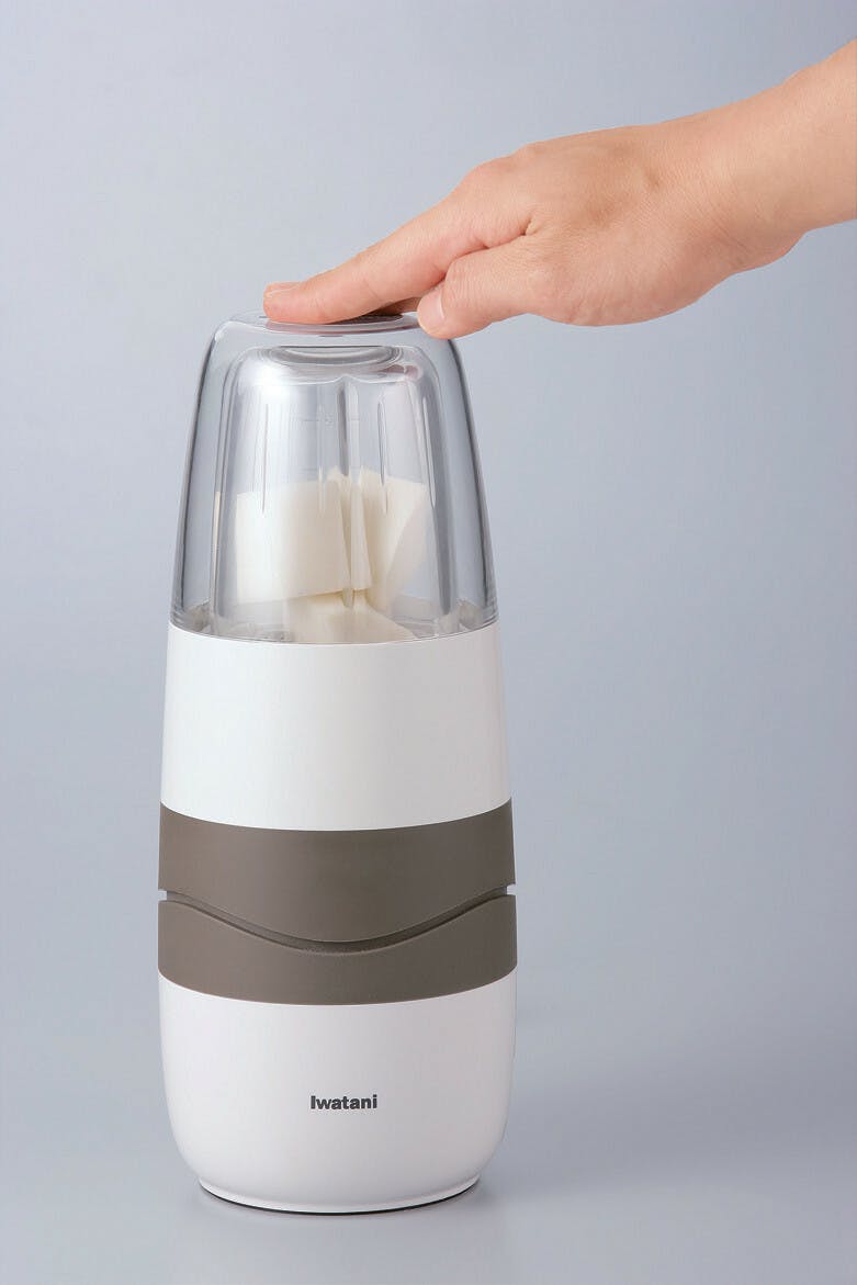 イワタニ サイレントミルサー パワフル 低騒音 野菜ジュース ホワイト