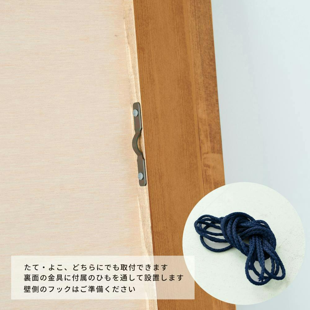 日本製】【幅広枠正方形ウォールミラー 幅60cm(ハニーブラウン/茶