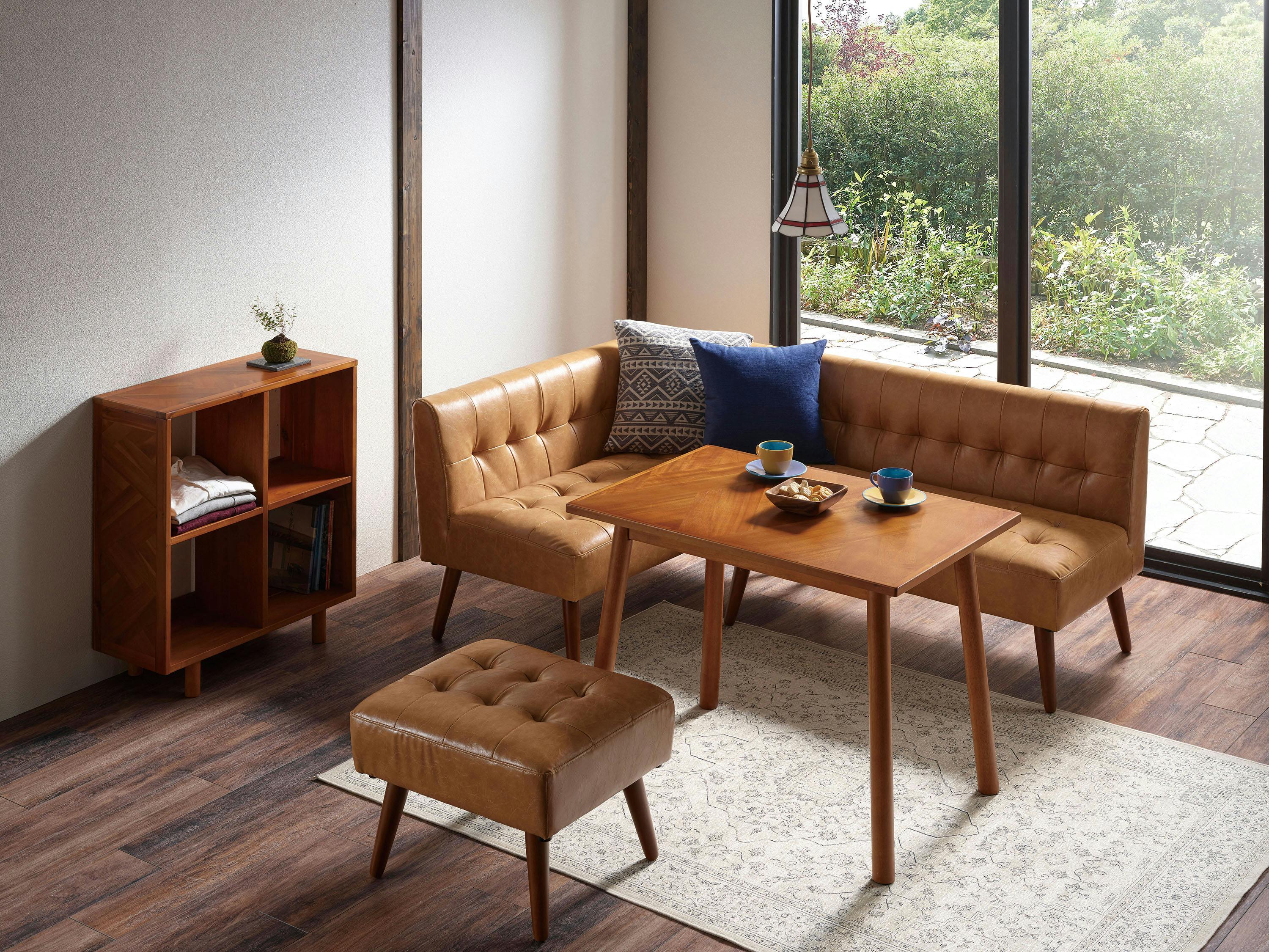 KOEKI 弘益 UTILITY HENT-DT90 ヘントダイニングテーブル 90×60×68