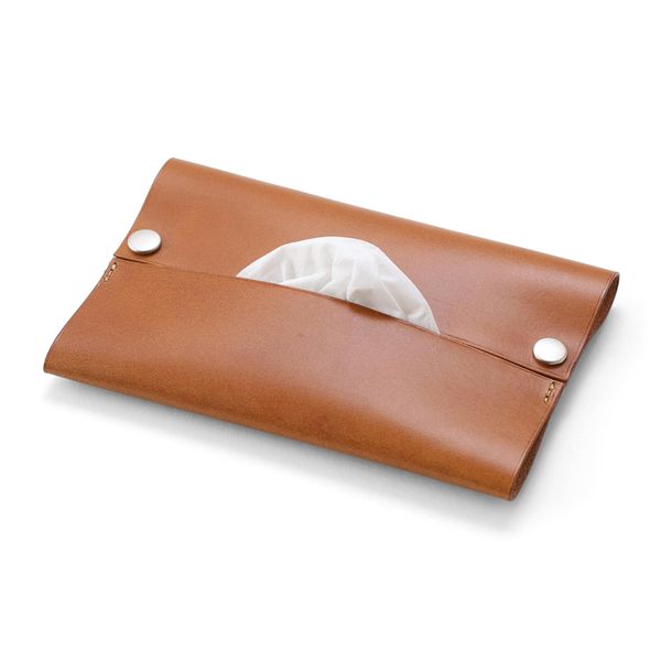 YAMASAKI DESIGN WORKS/ポケットティッシュケース -片側が開くスナップ