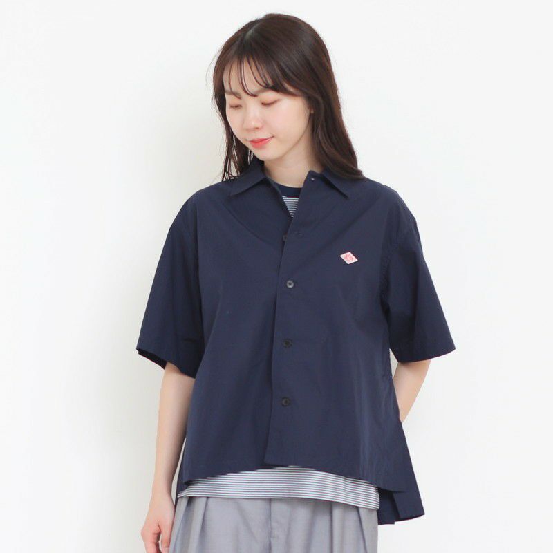 DANTON］コットンポプリン半袖シャツ／ダントン ｜オンセブンデイズ