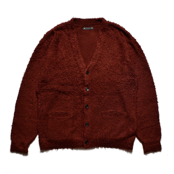 MINEDENIM(マインデニム)｜Shaggy Cotton Knit Cardigan｜正規通販取扱