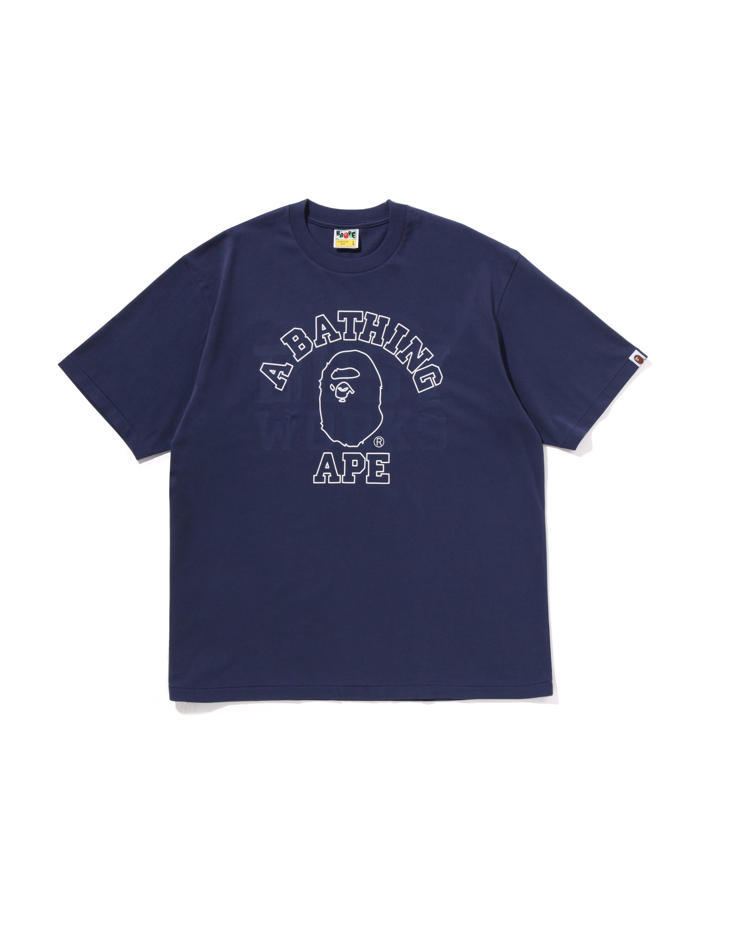 A BATHING APE® College Relaxed Fit Tee #1 | Bape official website
