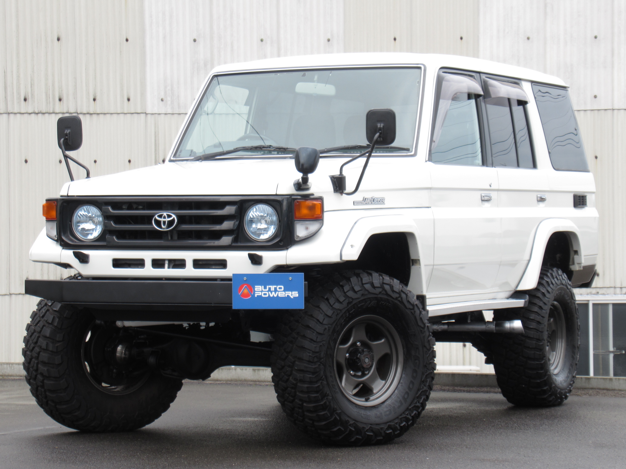 ランクル70 ZX後期型 前後デフロック付リフトアップ フェンダー