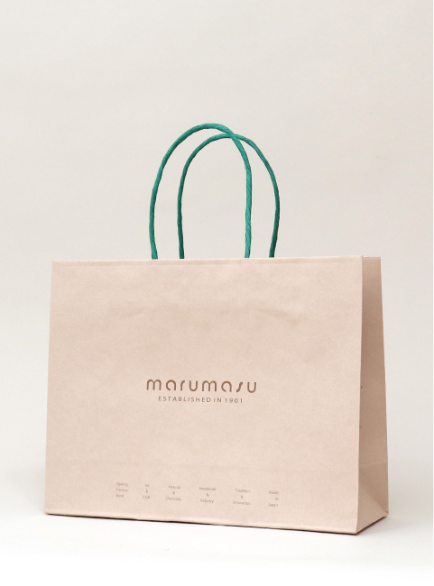 染色会社様の紙袋製作事例｜井上紙袋 オリジナル紙袋・オーダー手提げ紙袋