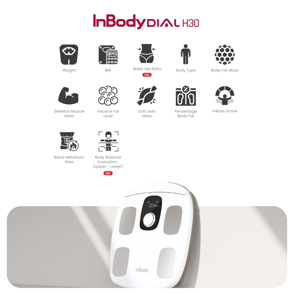 Official Distributor - InBody Dial H30 Smart Body Composition