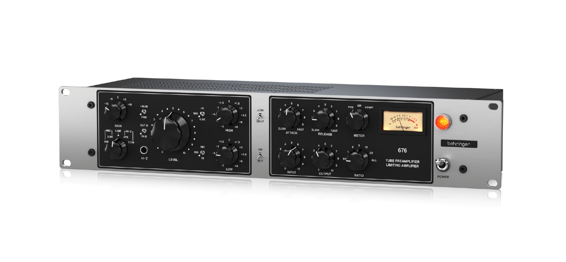 Behringer 676 | MIDASトランス内蔵の真空管プリアンプ／FETコンプ