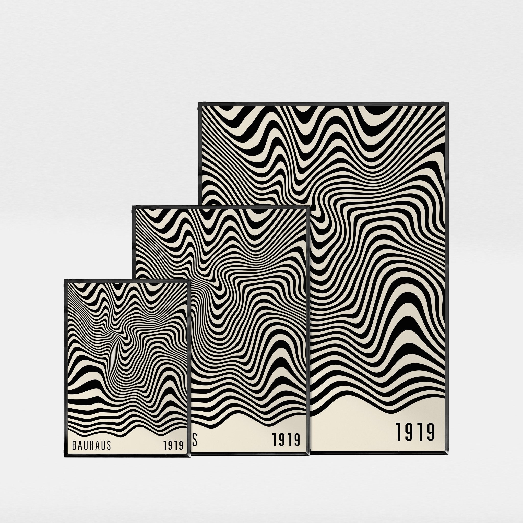 バウハウス1919デザインポスター – Ink Jp