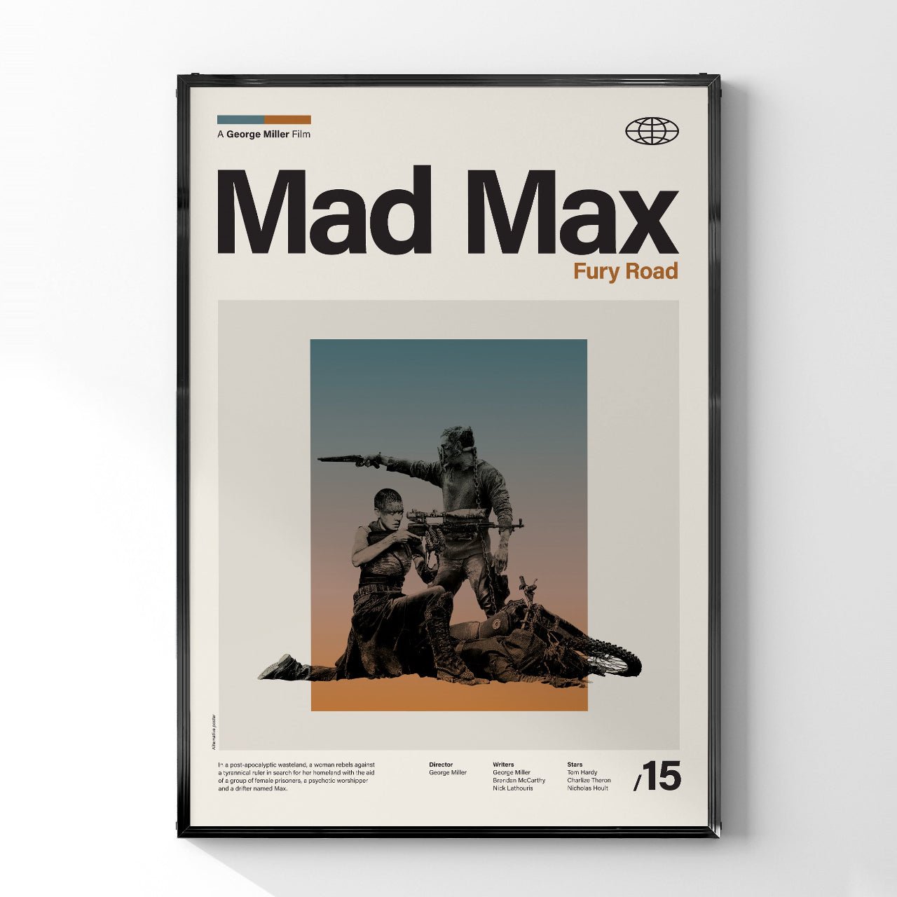 マッドマックス 怒りのデス・ロード」ミニマリストアートポスター – Ink Jp