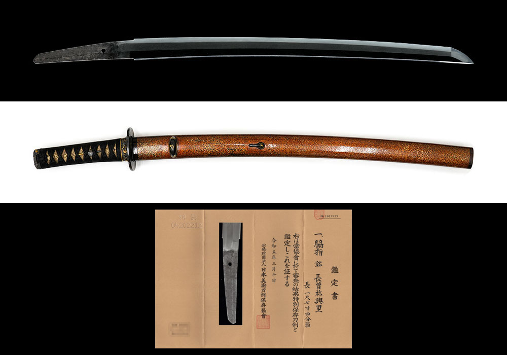 長曽祢興里（初代虎徹 奥里銘） ～浦島虎徹と同時期の作品～ |