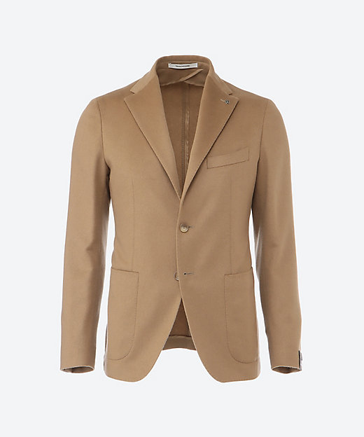 シングル2ボタン カシミヤ モンテカルロ ジャケット | TAGLIATORE