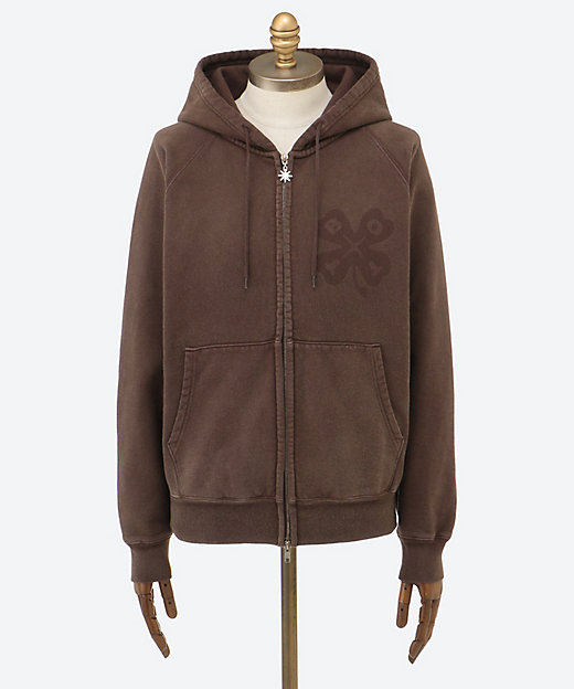 パーカー 25W―9―Washed Luckey Logo Zip