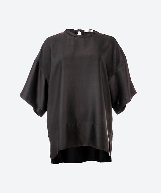 シルク インティメイト ショートスリーブブラウス | BLAMINK (Women