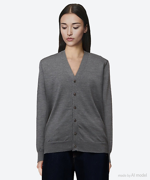 カーディガン SUPERIOR MERINO V CARDIGAN