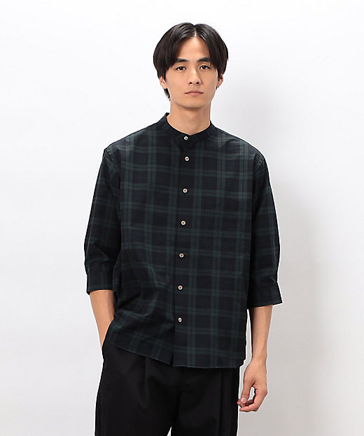 COOL DOTS ブラックウォッチ プリントシャツ