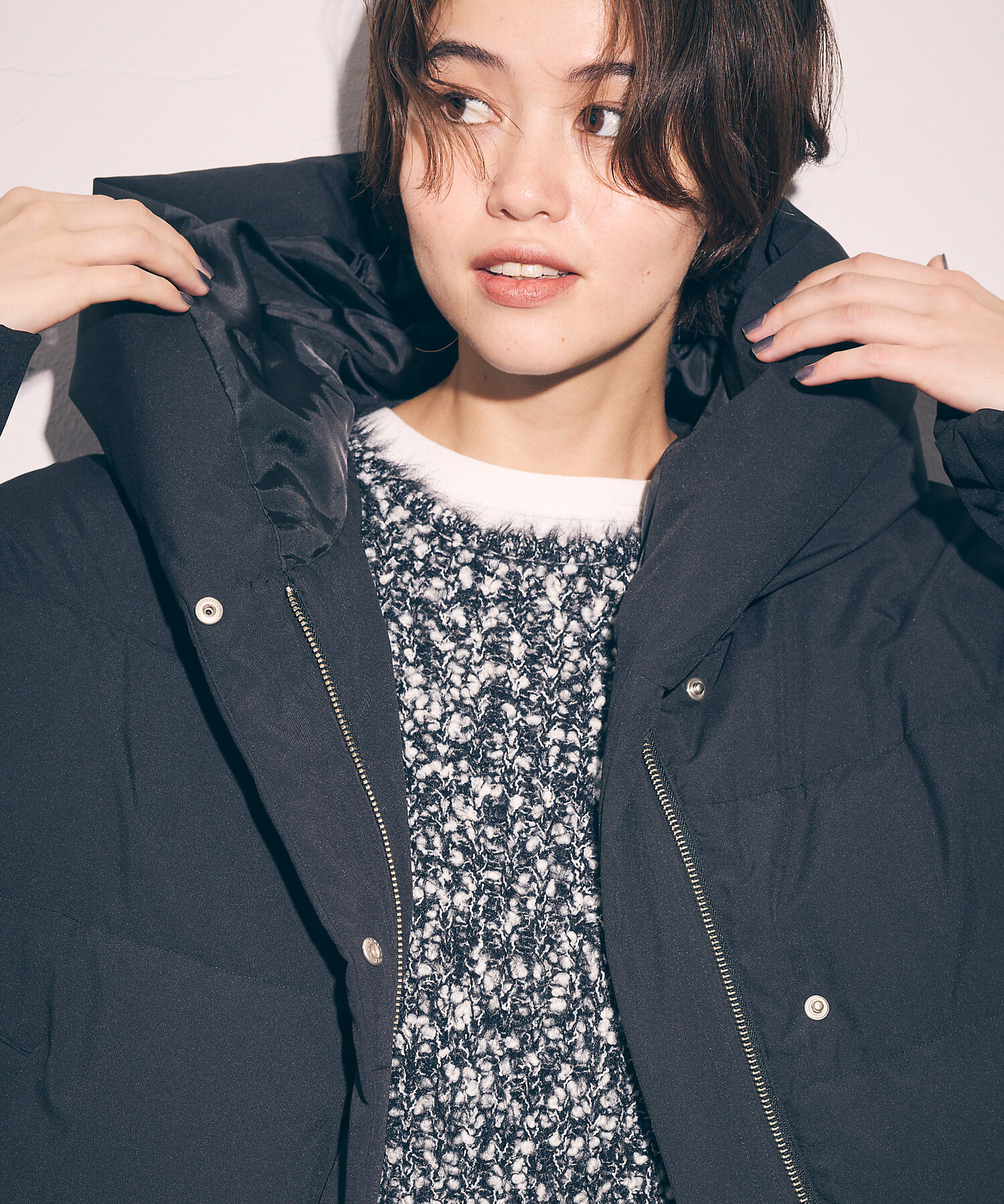 フーデッドショートダウン（1227DM01） | COMME CA ISM (Women