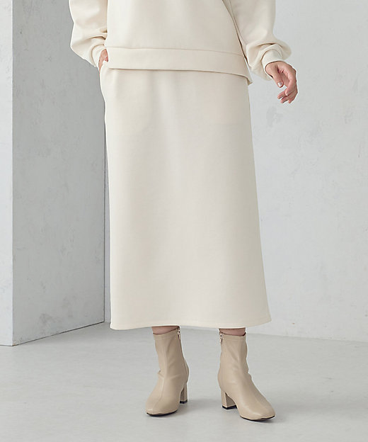 新色追加】ダンボールニット ナロースカート ／ セットアップ対応