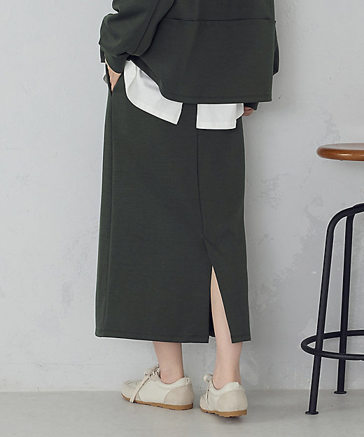 新色追加】ダンボールニット ナロースカート ／ セットアップ対応