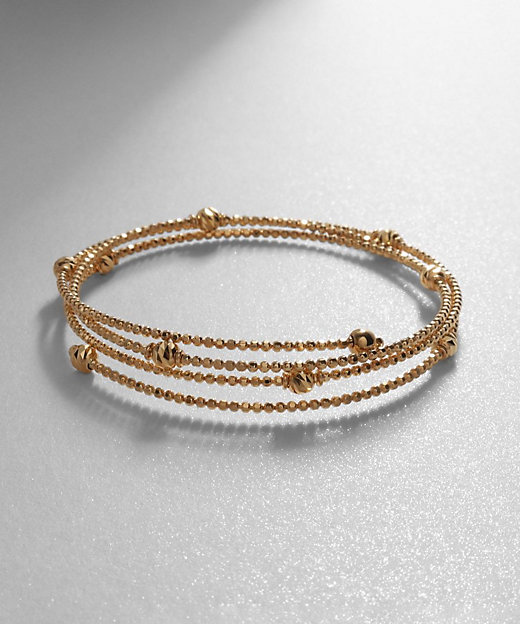 K18ハニー カットボール形状記憶 バングル（2002197508