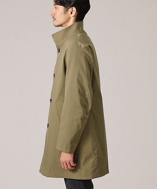 ライナー付】ツイルストレッチ ステンカラーコート