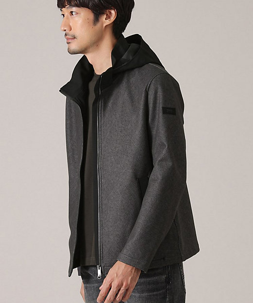 DOWN FABRIC】ダウンファブリック フード ZIP UP