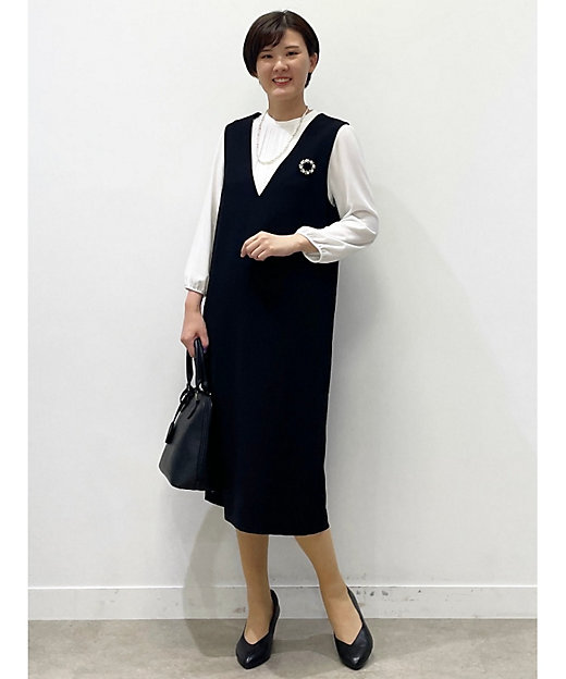フォーマル／洗える／セットアップ可】ジャンパースカート