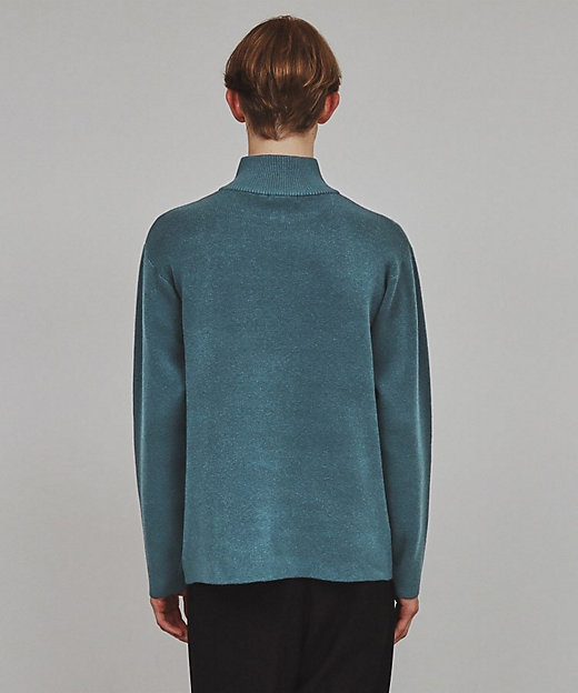 もちもちハーフジップニット（2002338527） | tk. TAKEO