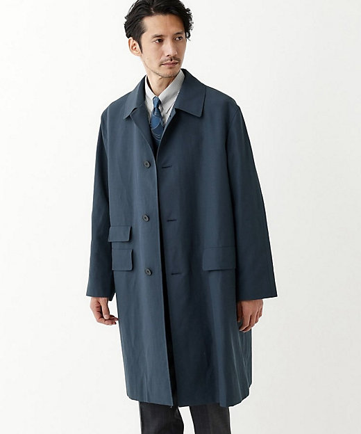 THE FLAGSHIP】ステンカラー スプリング コート