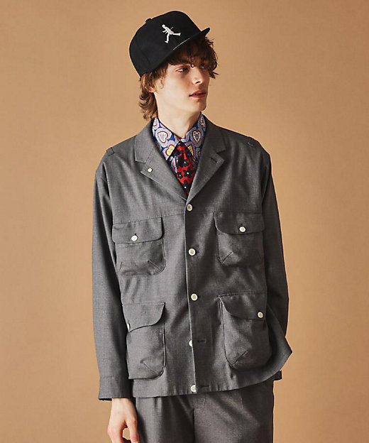 トニック グレーカバーオール（2002378298） | TAKEO