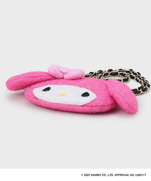 マイメロディ】たれ耳フェイス型2WAYキラキラミニショルダー