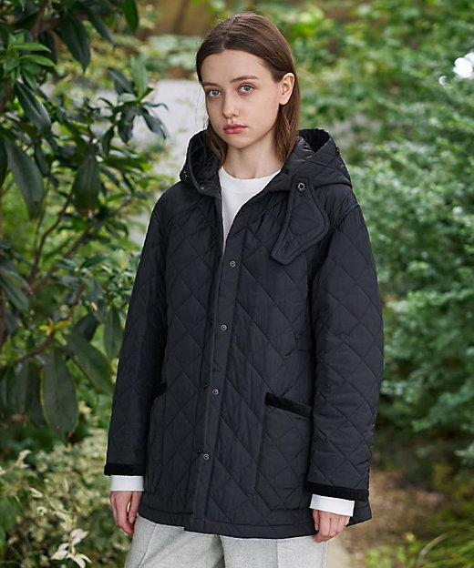 otonaMUSE 11月号掲載】レインキルティングブルゾン