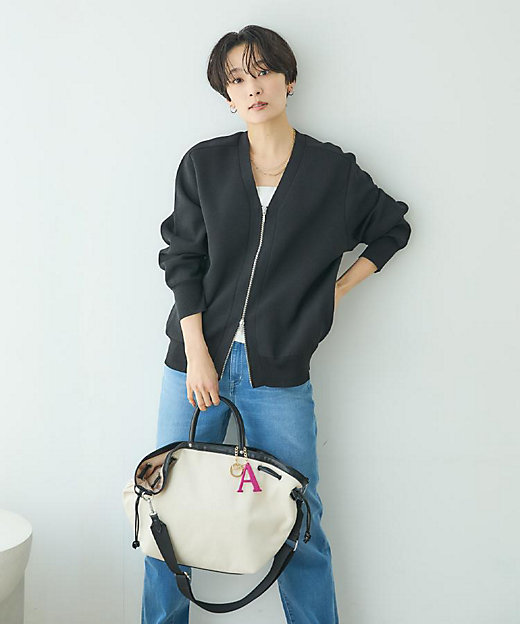 ジップアップニットカーディガン（2002553925） | UNTITLED