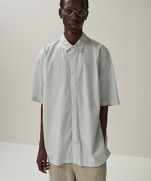 COTTON LAWN ｜ オーバーサイズショートスリーブシャツ